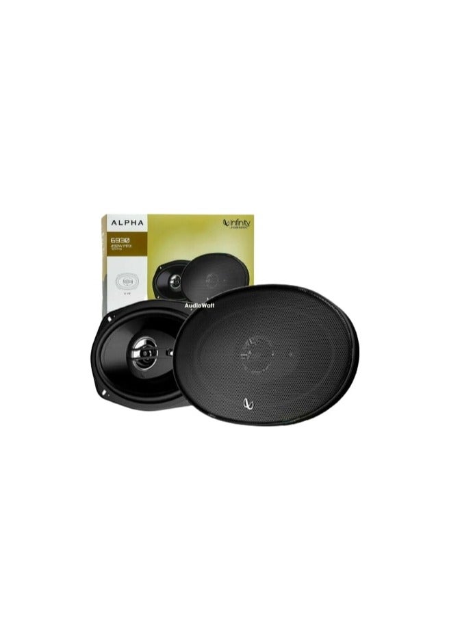 Infinity Alpha 6930 6 x 9 Three Way Car Speakers 490W - Image 2