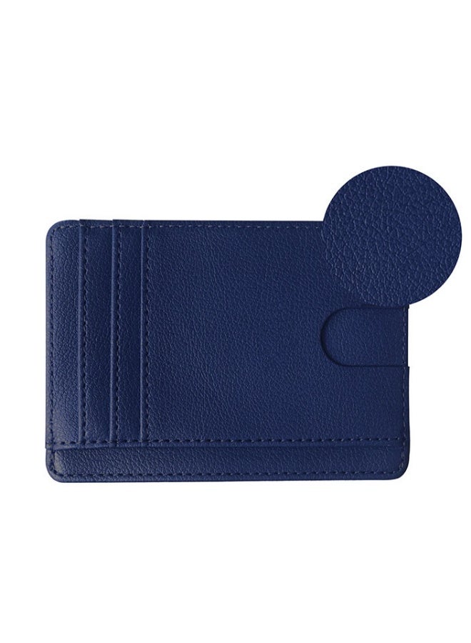 RFID Blocking Credit Card Case Holder, Slim Credit Card Sleeves ID Case Leather Wallet Coin Identity Credit Card Holder - Image 2
