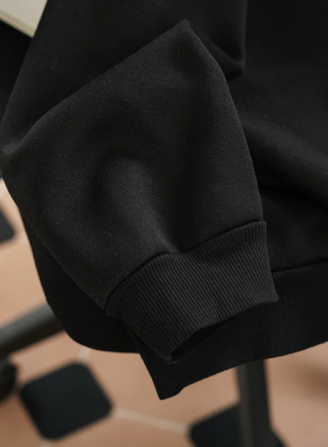 Take Two Take Two Girls Bow Print Long Sleeve Hoodie