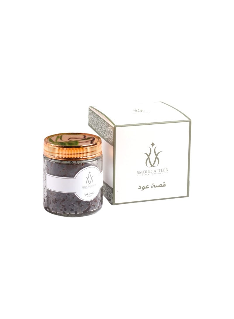 SMOUD ALTEEB Qasah oud bakhoor 45g - Image 1