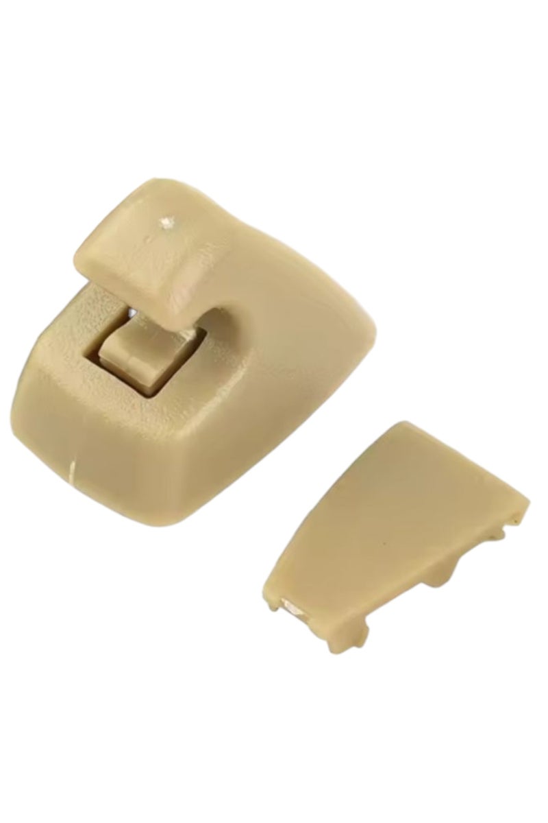 One piece is a special clip hook for installing the sunshade of a car. It is a hook for installing the sunshade. Beige color. Special interior decoration for a group of Chevrolet and GMC Yukon, Tahoe, Suburban, Sierra, Silverado, and Traverse cars. Part number is 95994975 - Image 4