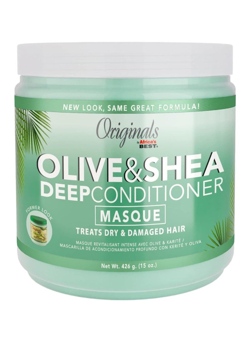 Africa's BEST Africa's Best Conditioner Originals Olive Oil Deep 15 Ounce Jar (443ml)