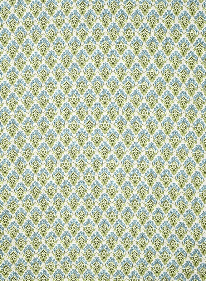 VOMZER King Size (72x78) 300 TC Soft Cotton Feel Microfiber All Around Elastic Fitted Double Bedsheet with 2 Pillow Covers | Aqua Mint - Image 5