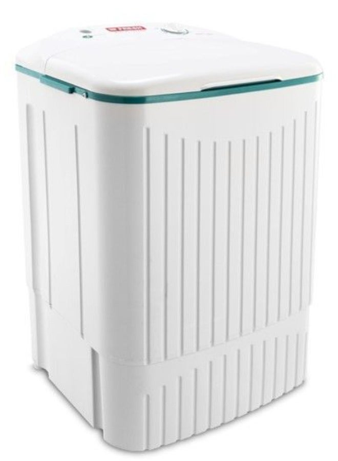 Fresh washing machine 4 kg , single tub, spin cycle - K2-10602 - White