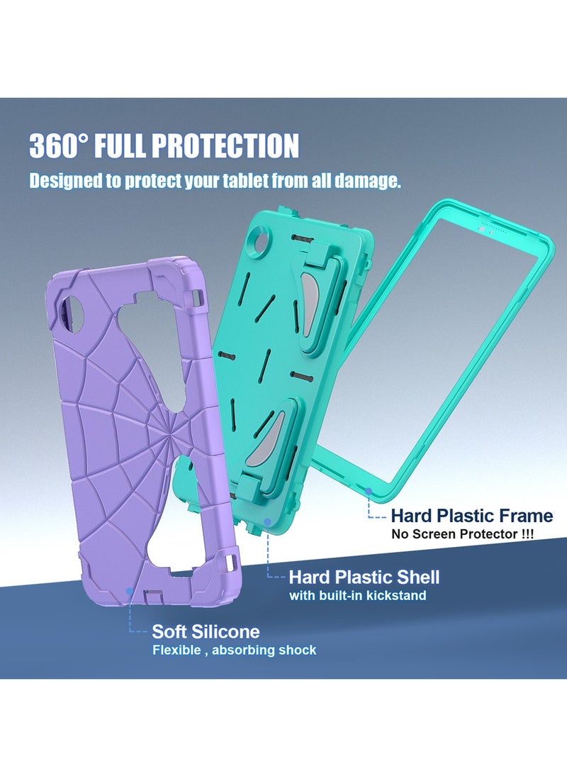 اليشمك غطاء حامي لسامسونج جالاكسي تاب A11 2025/A9 2023 (SM-X110/X115/X117) 8.7 بوصة، مزود بحزام كتف وقاعدة قابلة للطي مضاد للصدمات للأطفال - Image 5