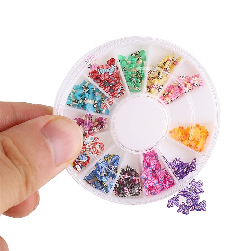 DECORA 8 Cases of Fruit Cake Flower Animal Slices Perfect for Sticking to Slime, DIY Crafts, Nail Art and Decoration - Image 5