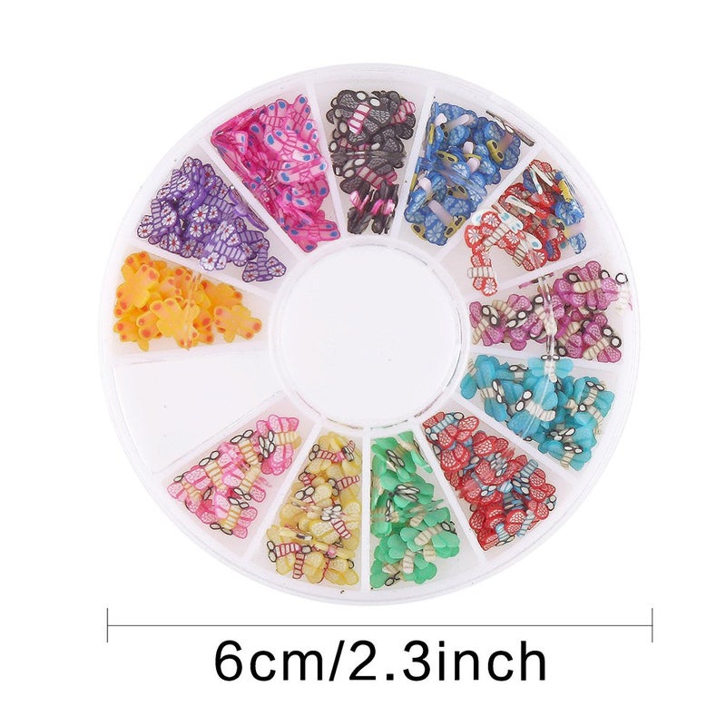 DECORA 8 Cases of Fruit Cake Flower Animal Slices Perfect for Sticking to Slime, DIY Crafts, Nail Art and Decoration - Image 3
