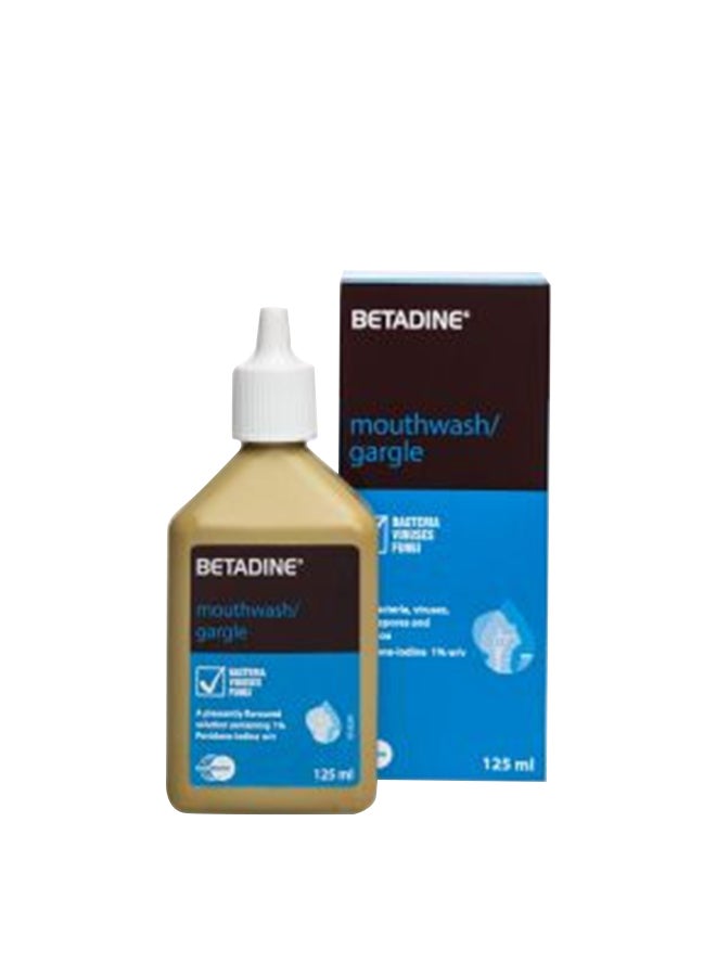 Betadine Gargle And Mouthwash- 125Ml
