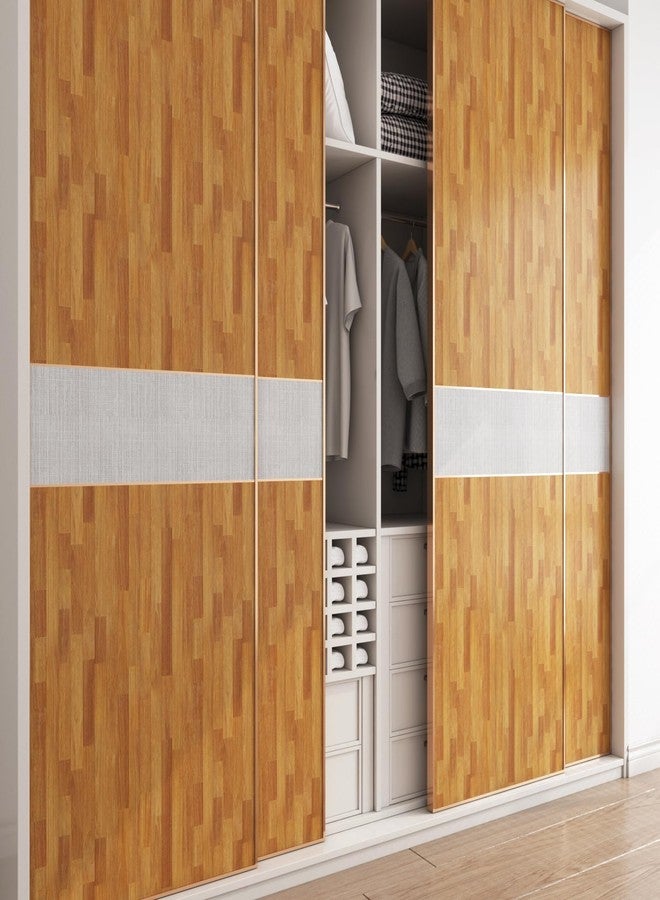 LACHEERY Light Brown Butcher Block Contact Paper for Countertops - Waterproof 24"x160" Self Adhesive Kitchen Countertop Wallpaper - Peel and Stick Wood for Desk, Counter, Walls - Image 5
