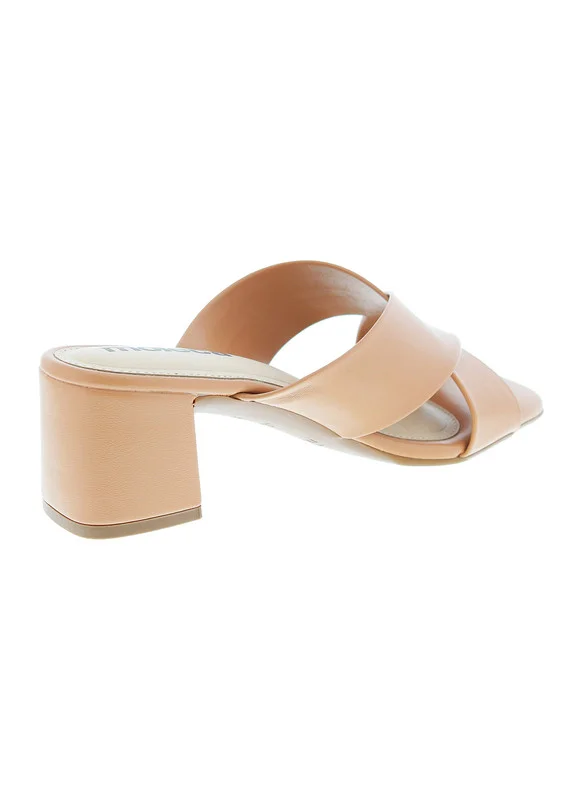 MOLECA Mid Heels Sandals for Women – Sling Back Heel Sandals for Girls with Ankle Strap