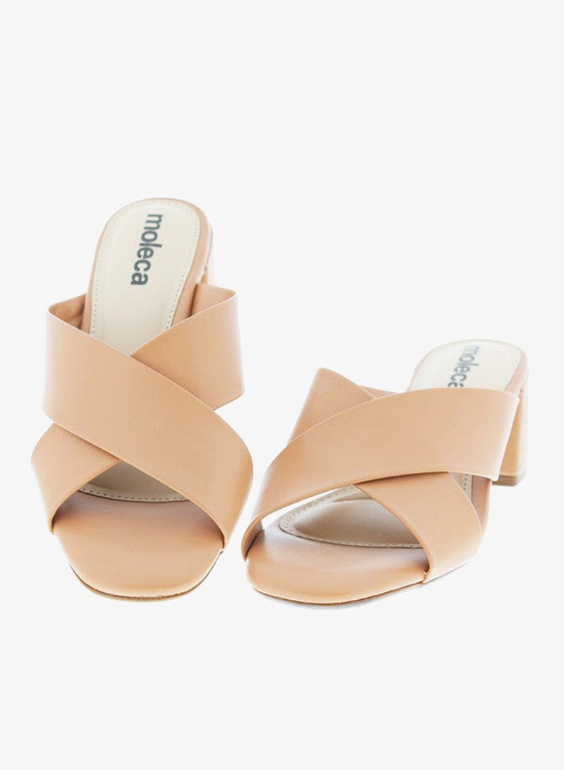 MOLECA Mid Heels Sandals for Women – Sling Back Heel Sandals for Girls with Ankle Strap - Image 4