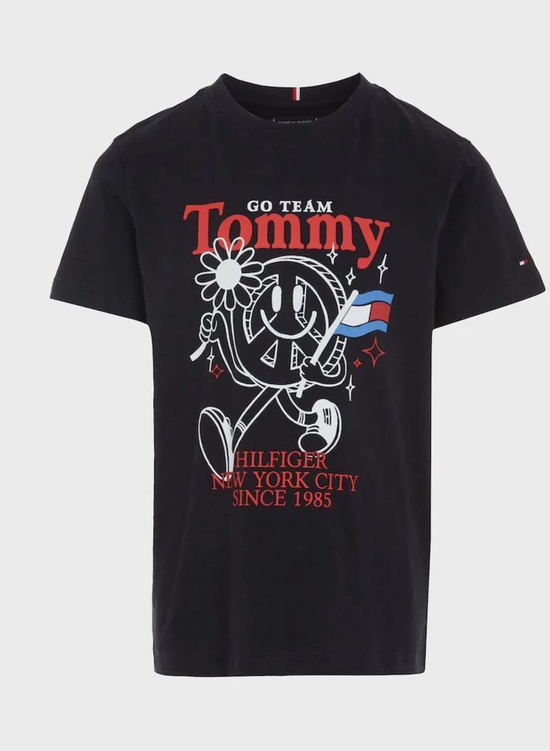 TOMMY HILFIGER Youth Printed T-Shirt