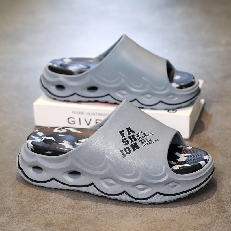 Open-Toe Eva Casual Comfortable Breathable Fashion Flat Simple Versatile Everyday Men'S Slide Sandals - Image 4