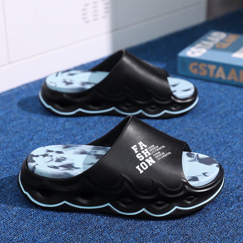 Open-Toe Eva Casual Comfortable Breathable Fashion Flat Simple Versatile Everyday Men'S Slide Sandals - Image 1