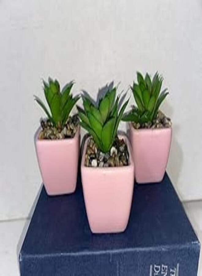 Artificial plants for decoration in pot