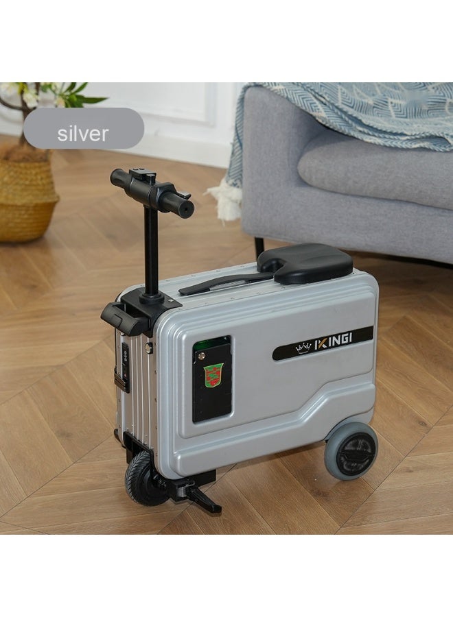 Smart Electric Luggage, Travel & Riding Mobility Essential, Convenient Carry-on & Suitcase for Easy Boarding