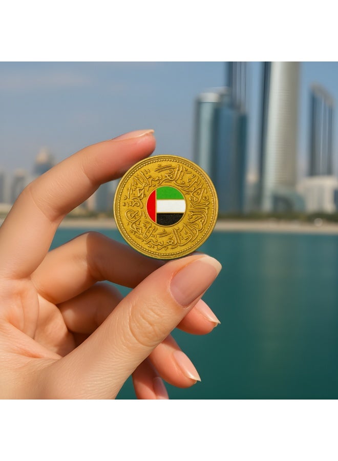 PRINTSHOP4ME UAE National Day Badges for celebrating National | Flag day and spirit of union badges for men | Women | Kids for events - Image 4