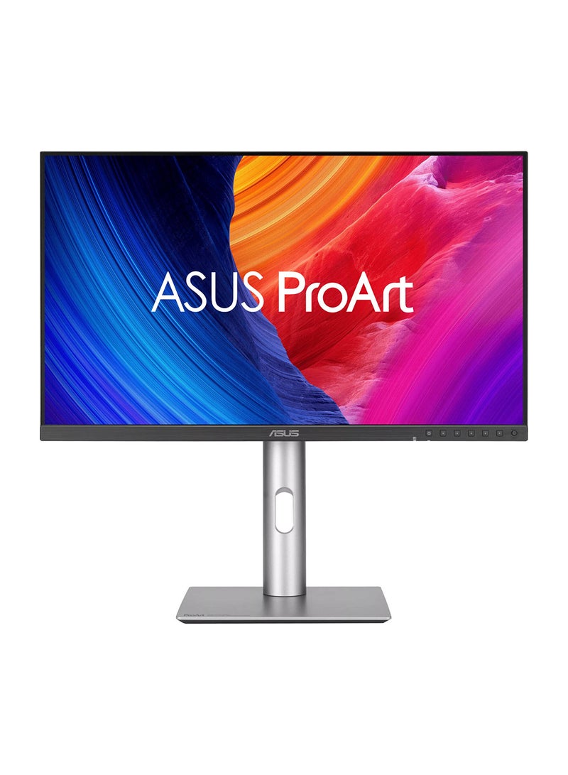 ASUS 27 Inch ProArt Monitor, IPS Display, 5K Resolution, 60Hz Refresh Rate, 5ms (GtG) Response Time, LuxPixel Technology, Built-In KVM, 1073.7m Color Display PA27JCV Black/Silver Black / Silver - Image 1