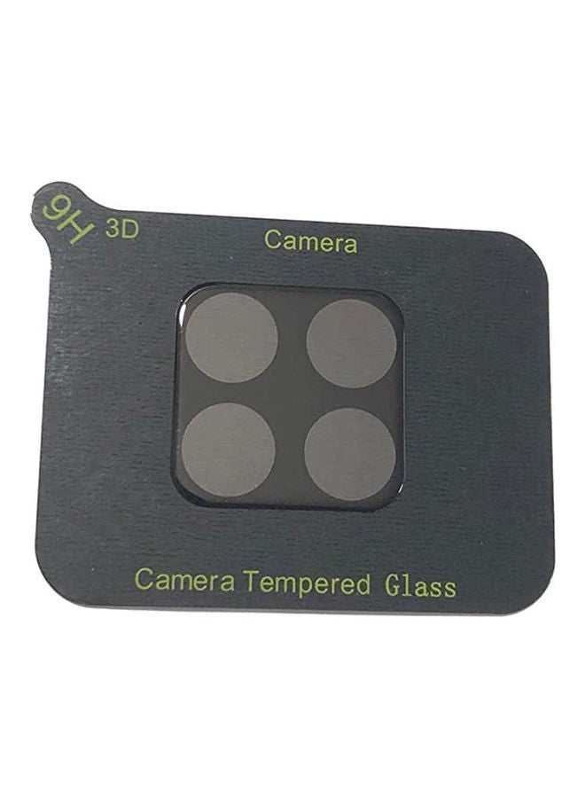 NIBEMINENT For Samsung Galaxy A52 3D Full Glue Camera Lens Tempered Glass Black 