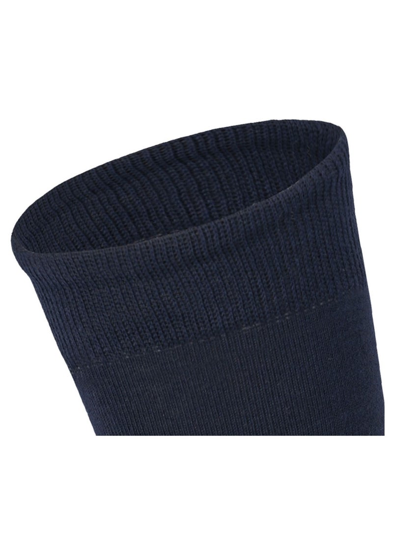 SAM SOCKS - Men Set of 3 Classic Socks Plain Navy Blue - Image 1