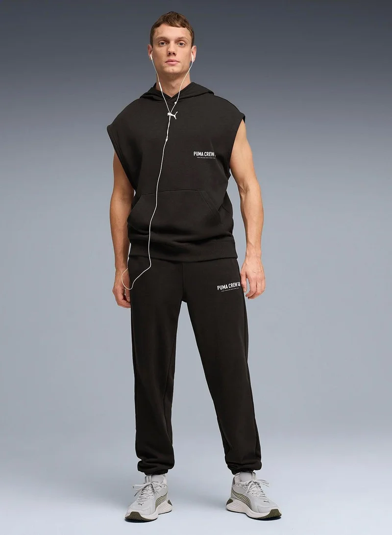 Puma PUMA Black Graphics French Terry Jogger Pants for Men | Best Price UAE