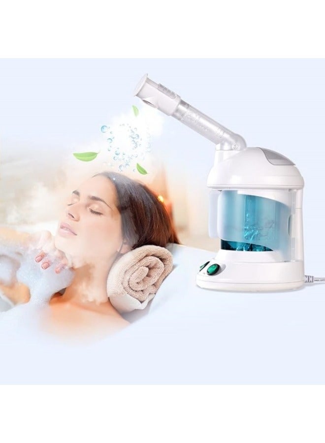 Portable Facial Steamer, Nano Ionic Face Steamer with 360°Rotatable Sprayer,Mini Facial Steamer for Salon and Spa - Image 5