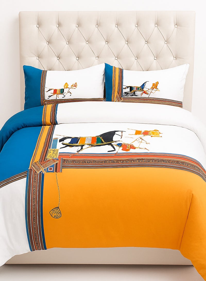 HOMETOPIA Luxury 6-Piece Bedding Set King Size – Ultra-Soft Microfiber Comforter 230x260cm, Deep Pocket Fitted Sheet 200x200+30cm, 4 Pillow Covers –  – Wrinkle-Free, Breathable, Machine Washable, Hotel Quality Bed Set – Double Bed Mattress Fit – Premium Bedroom Essentials KSA - Image 1