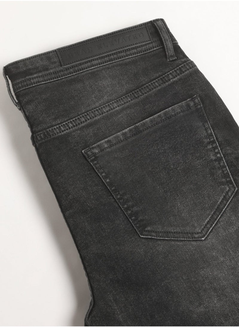 THE BEAR HOUSE - Men’s Jeans Lightweighted & Comfortable, Perfect for Casual Wear, Ideal for Everyday & Summer Wear - Image 1