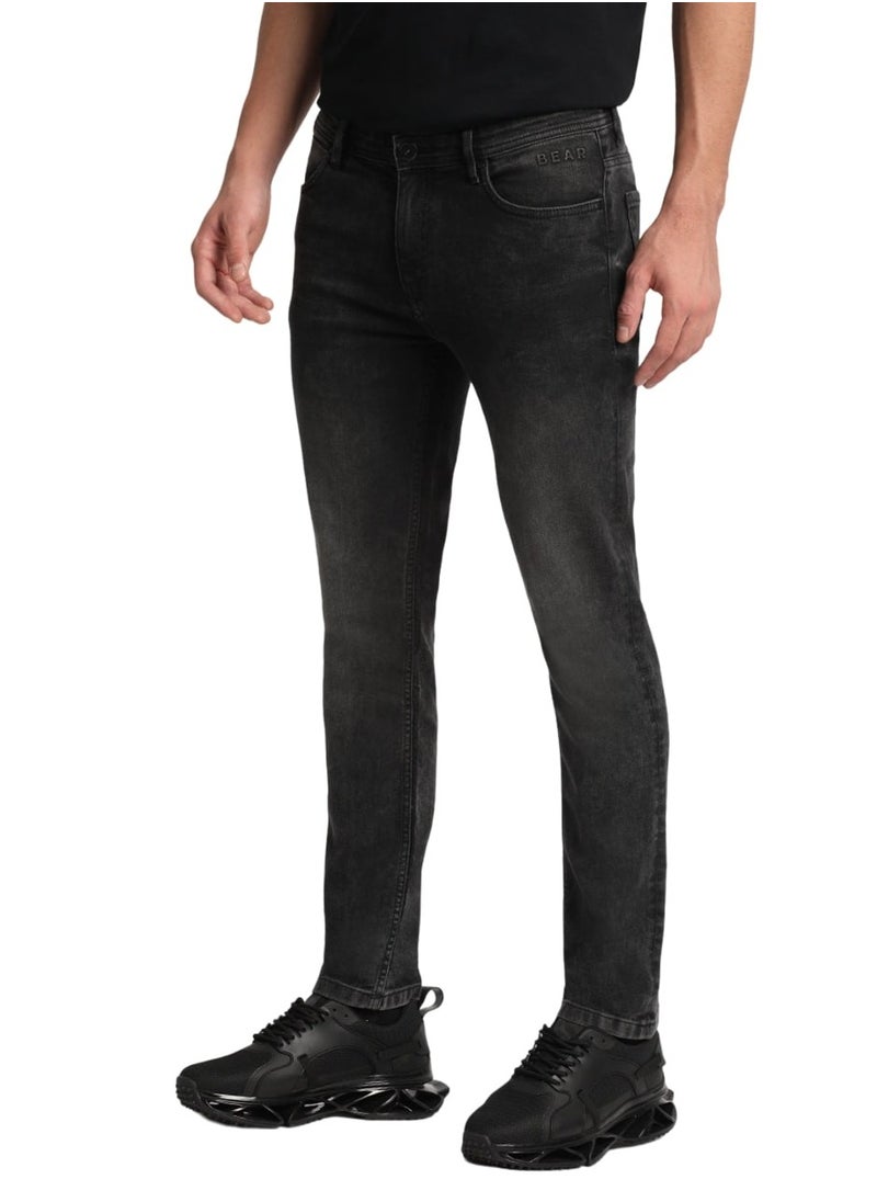THE BEAR HOUSE - Men’s Jeans Lightweighted & Comfortable, Perfect for Casual Wear, Ideal for Everyday & Summer Wear - Image 1