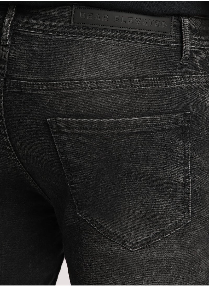 THE BEAR HOUSE - Men’s Jeans Lightweighted & Comfortable, Perfect for Casual Wear, Ideal for Everyday & Summer Wear - Image 1