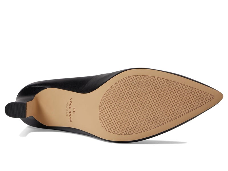 Cole Haan Womens Mylah Heel Pump 75MM, Black Leather, 11 B US - Image 4
