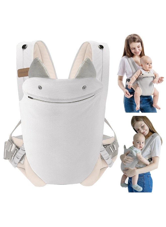 Catei Karrui 4-In-1 Flip Advanced Convertible Baby Carrier, Grey, Can Carry (3.6-14.5 Kgs) - Image 1