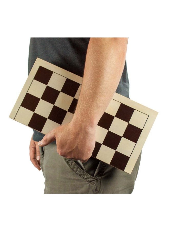 Brybelly 33-Piece Wooden Folding Chess Game GGAM-101 - Image 3