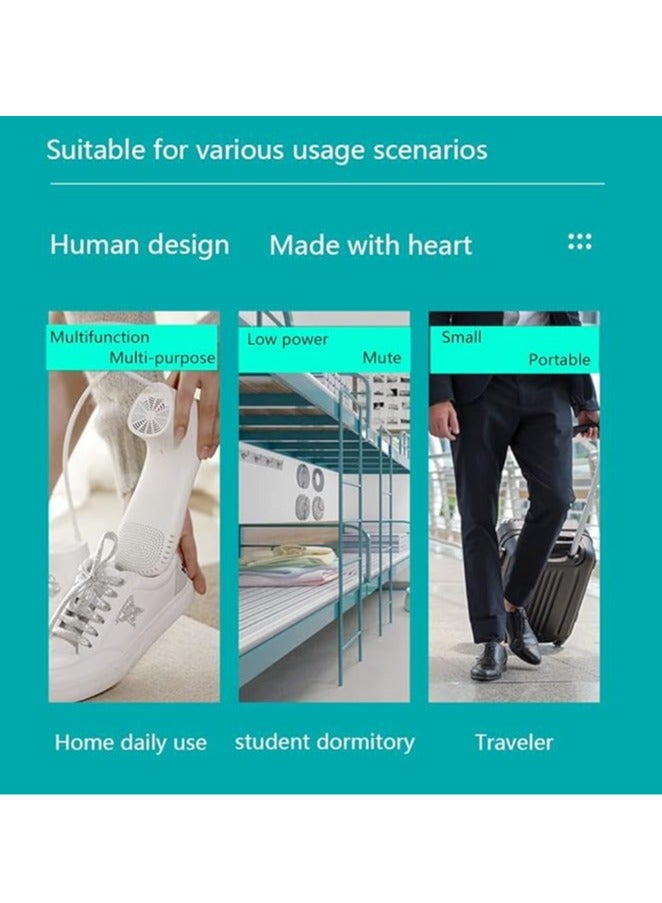 Shoe Dryer Adult-Foot Shaped Portable Foot Dryer with Timer, Shoe Dryer Heater Smart Constant Temperature Winter Household Essentials - Image 2