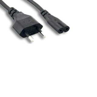Kentek 6 Feet Ft US 2 Prongs AC Power Cord IEC320 C7 to EU Europe CEE 7/16 2 prongs AC Outlet Cable 18 AWG Black for Laptop Notebook International European Travel - pzsku/Z378580B8BD4DB7BFE39DZ/45/1749373902/7c916388-201e-4481-b474-d526a1035f6f