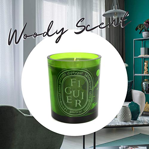 Diptyque Paris Diptyque Green Figuier Candle-10.2 oz, Green - Image 4