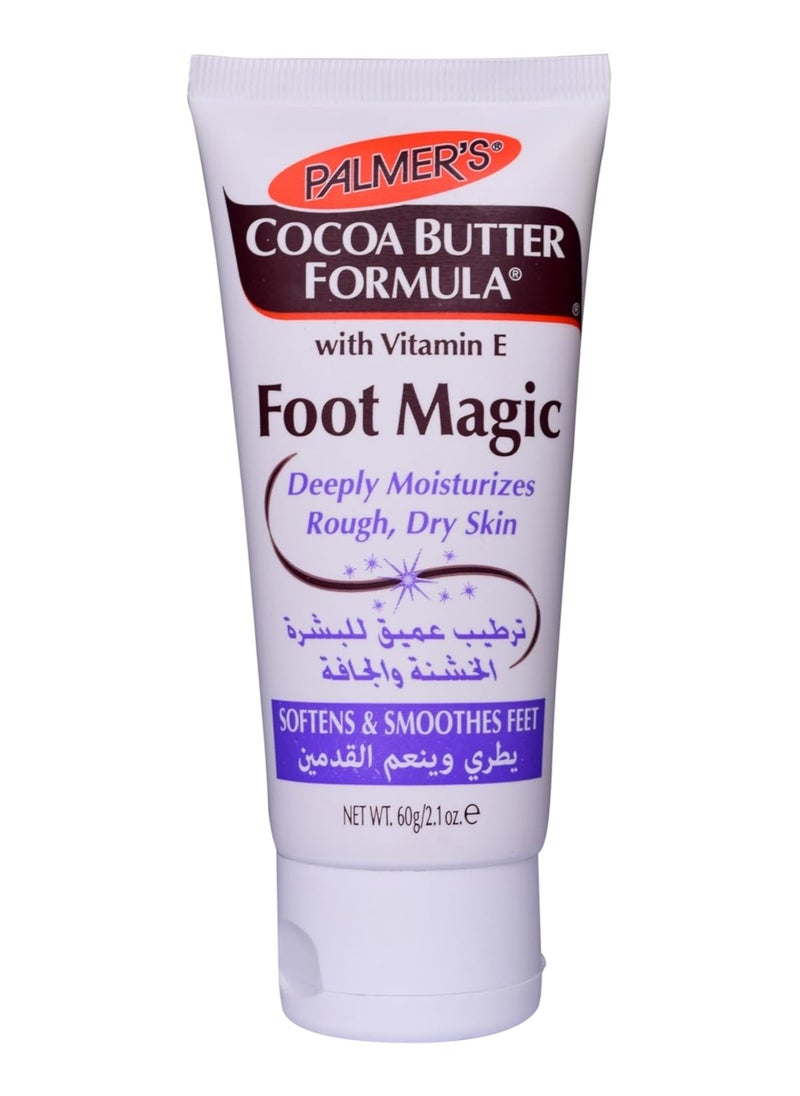 PALMER'S - Palmer's Cocoa Butter with Vitamin E Foot Magic, 2.1 Ounce - Image 1