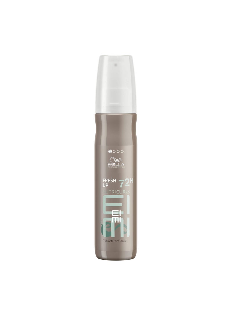 Wella Professionals Wella EIMI Nutricurls Fresh Up Curl Touch Up Spray, Anti-Frizz Effect, 5 oz. 