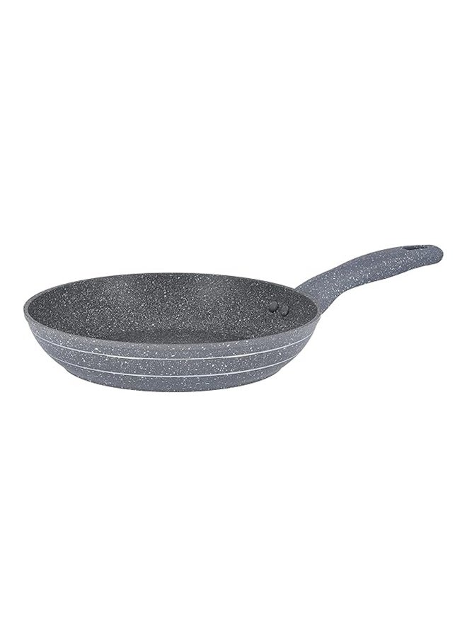 Royalford 28Cm Smart Granite Series Frypan Forged Aluminium Body Durable Granite Coating 5 Layer Constructions Tempered Glass Multi Color Multi Color 28Cmcm - Image 4