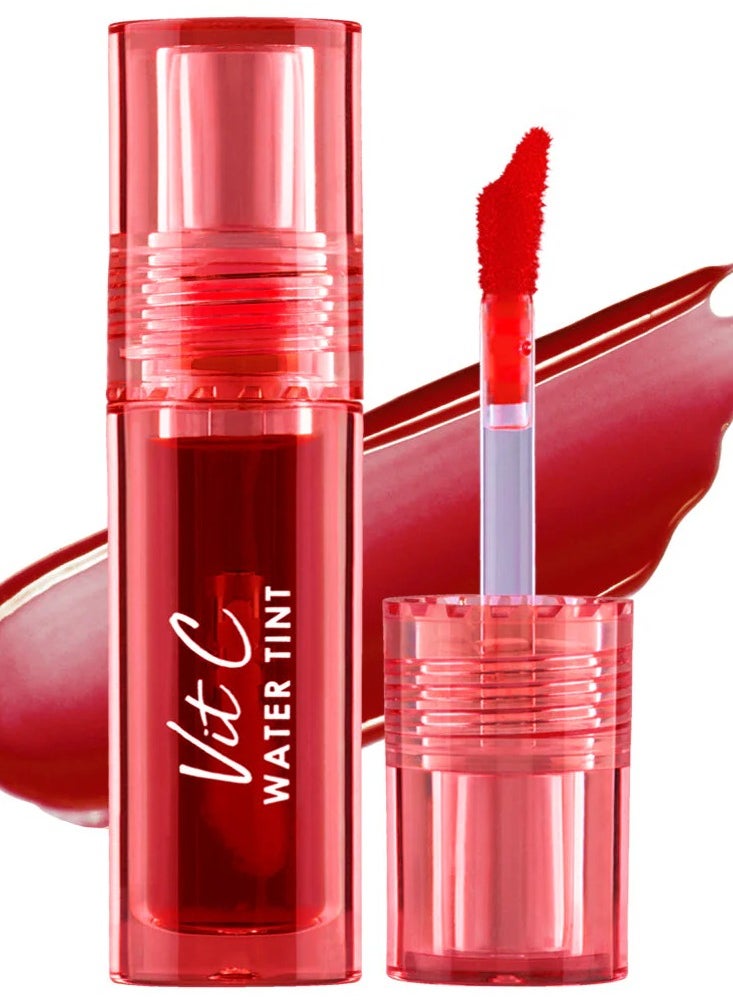 Cathy Doll Cathy Doll Vit C Water Tint (02 Lychee & 05 Cherry) – 2.8g Long-Lasting, Hydrating Lip Stain with Vitamin C & B5  - Image 2