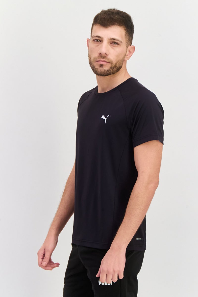 PUMA Men Sportswear Fit Short Sleeves Training T-Shirt, Black - Image 2