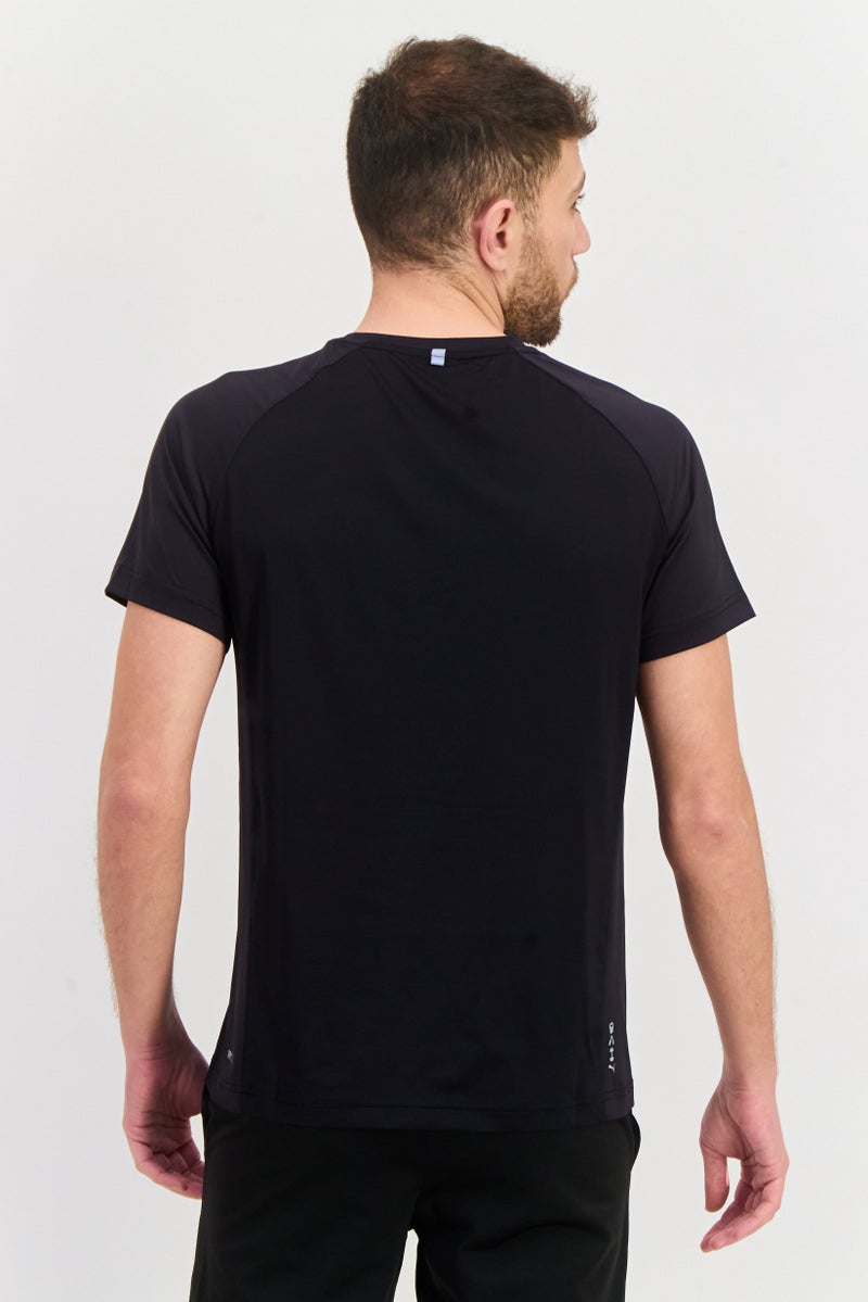 PUMA Men Sportswear Fit Short Sleeves Training T-Shirt, Black - Image 3