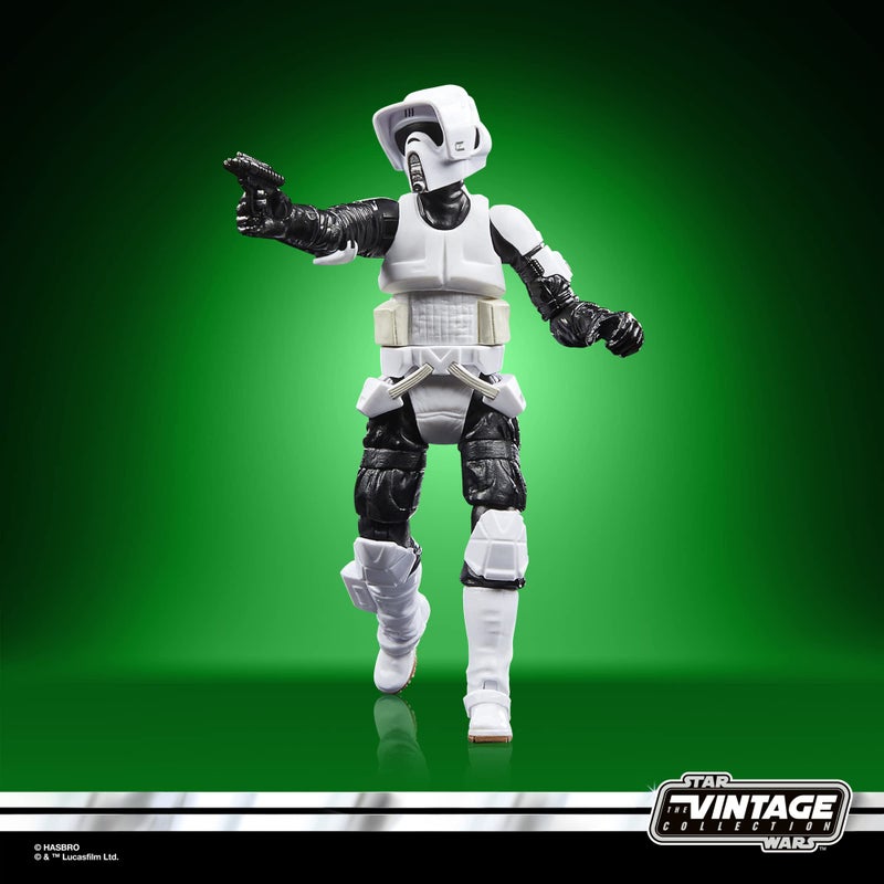 STAR WARS STAR WARS The Vintage Collection Speeder Bike, Return of The Jedi 3.75-Inch Collectible Vehicle with Action Figure, Ages 4 and Up  - Image 4