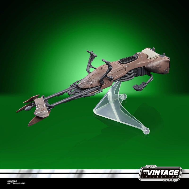STAR WARS STAR WARS The Vintage Collection Speeder Bike, Return of The Jedi 3.75-Inch Collectible Vehicle with Action Figure, Ages 4 and Up  - Image 5