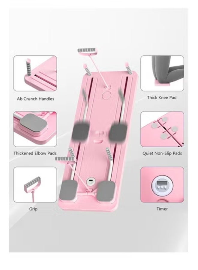 TIGER Multifunctional Sliding Pilates Reformer Board – Ab & Core Workout Trainer with Timer – Home Fitness Exercise Board for Full-Body Strength, Flexibility & Balance Training – Portable Gym Equipment - Image 4