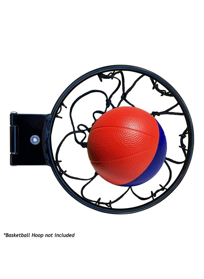 Botabee 4" Mini Foam Basketball for Indoor Mini Hoop Basketball Games, 2 Pack | Mini Indoor Basketball Hoop Games & Kids Mini Hoops (Blue/Red) - Image 5