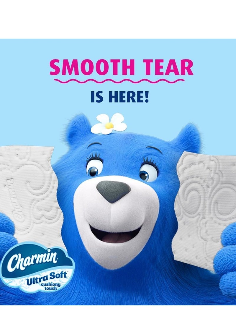Charmin ورق تواليت تشارمين فائق النعومة بلمسة ناعمة، 24 لفة عائلية كبيرة = 123 لفة عادية  - Image 5
