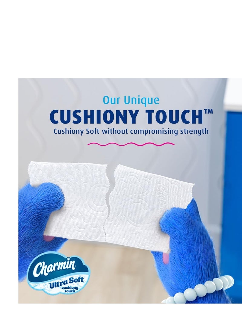 Charmin - Charmin Ultra Soft Cushiony Touch Toilet Paper, 24 Family Mega Rolls = 123 Regular Rolls - Image 1