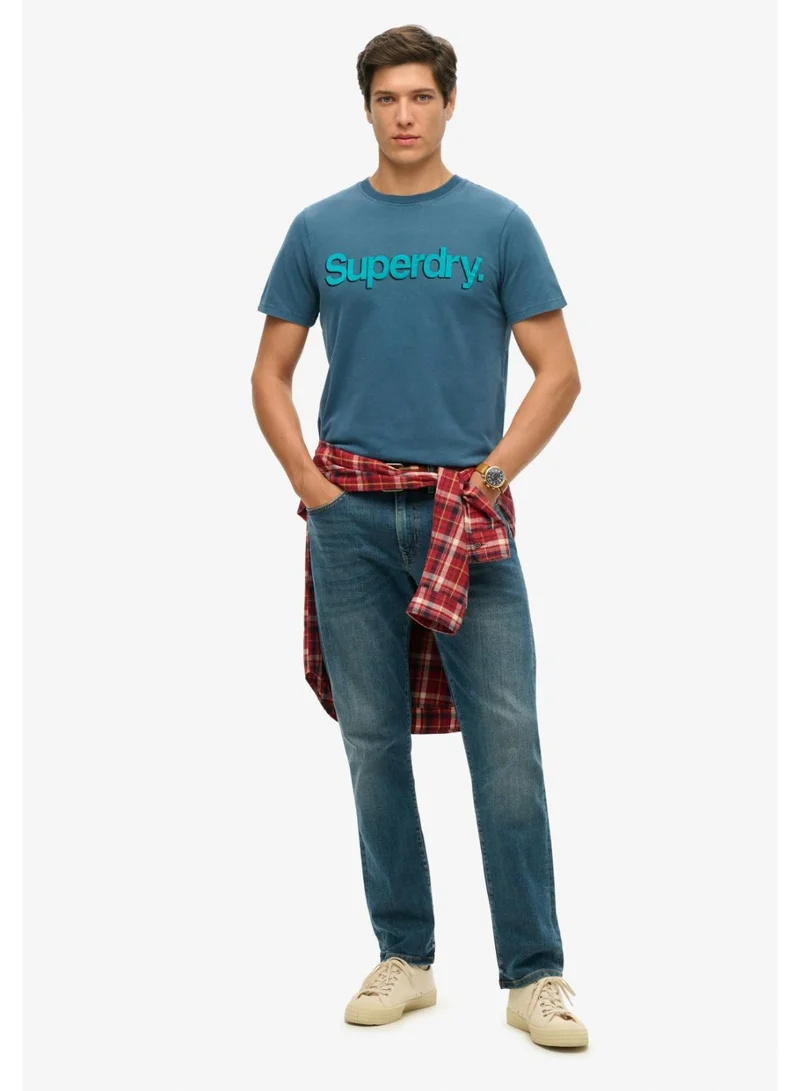 Superdry  Classic Core Logo Shadow T-Shirt for Men | Best Price UAE
