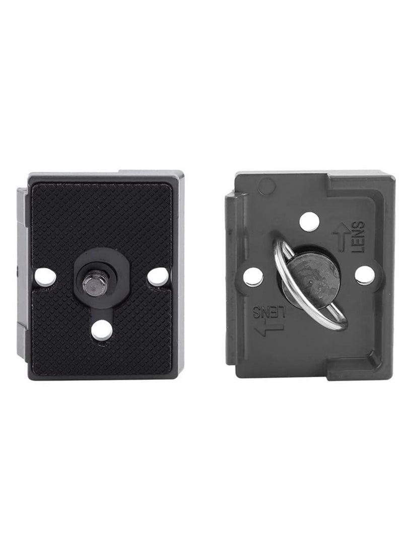Photography Quick Release Plate 1/4 Screw Hole Metal Alloy Camera Adapter Plate, Universal Manfrotto 200PL-14 Gimbal Quick Release Plate, SLR Camera Quick Release Plate, Photography Accessories - Image 5